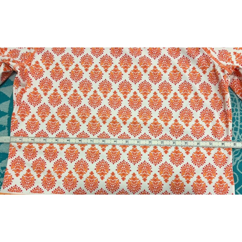 CABANA Life Nantucket Swim Shirt CORAL XLARGE UPF50 Beach VaCaTioN Wicking - Picture 8 of 12